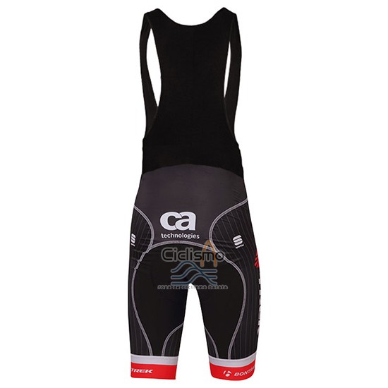 Trek Segafrojoo Ropa Ciclismo Culotte Corto 2017 Mangas Cortas Negro y Rojo